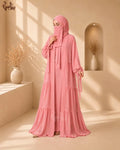 4-Piece Georgette Abaya Set